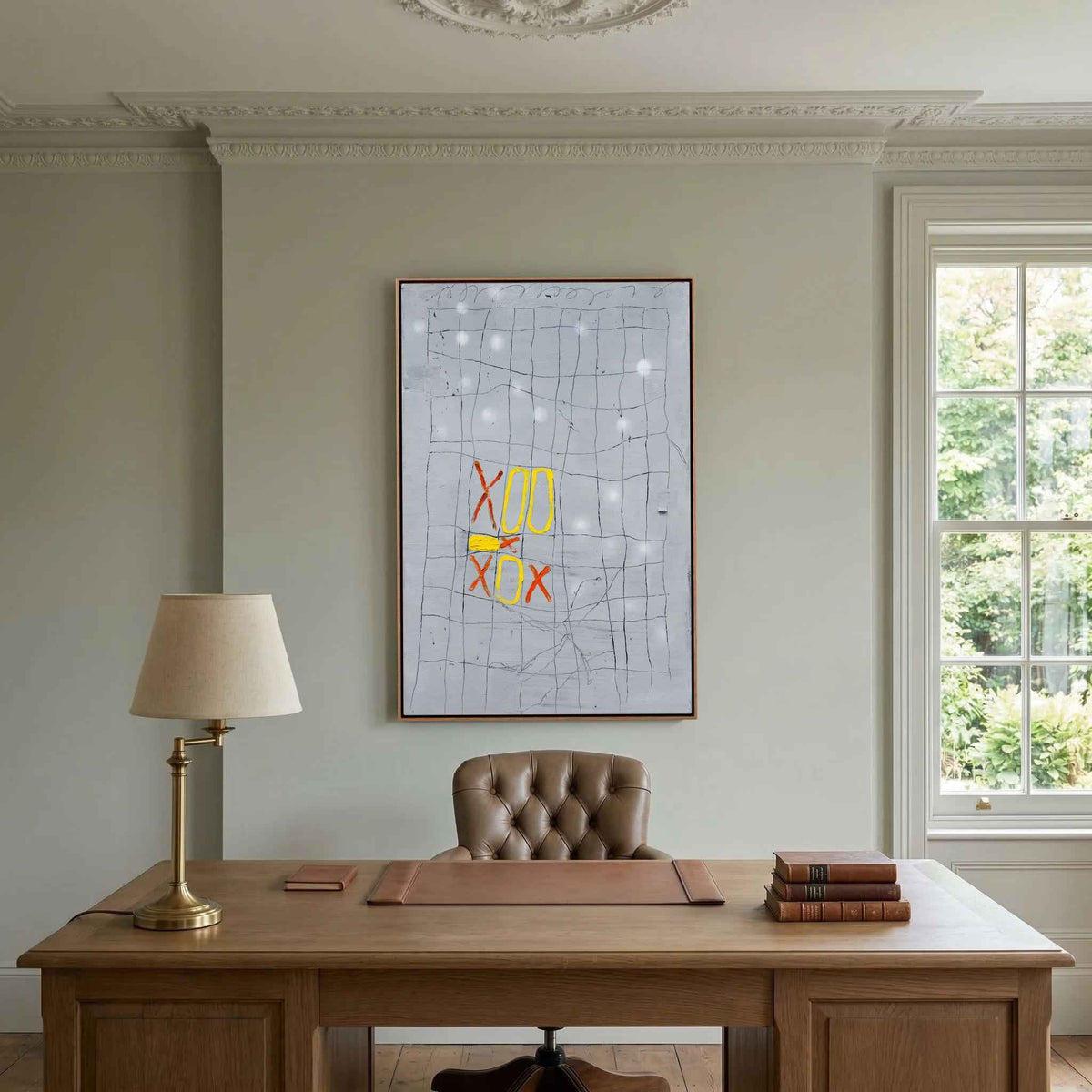 Canvas print: "GRID"
