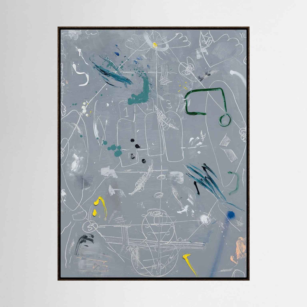 Canvas print: "NOTATIONS"