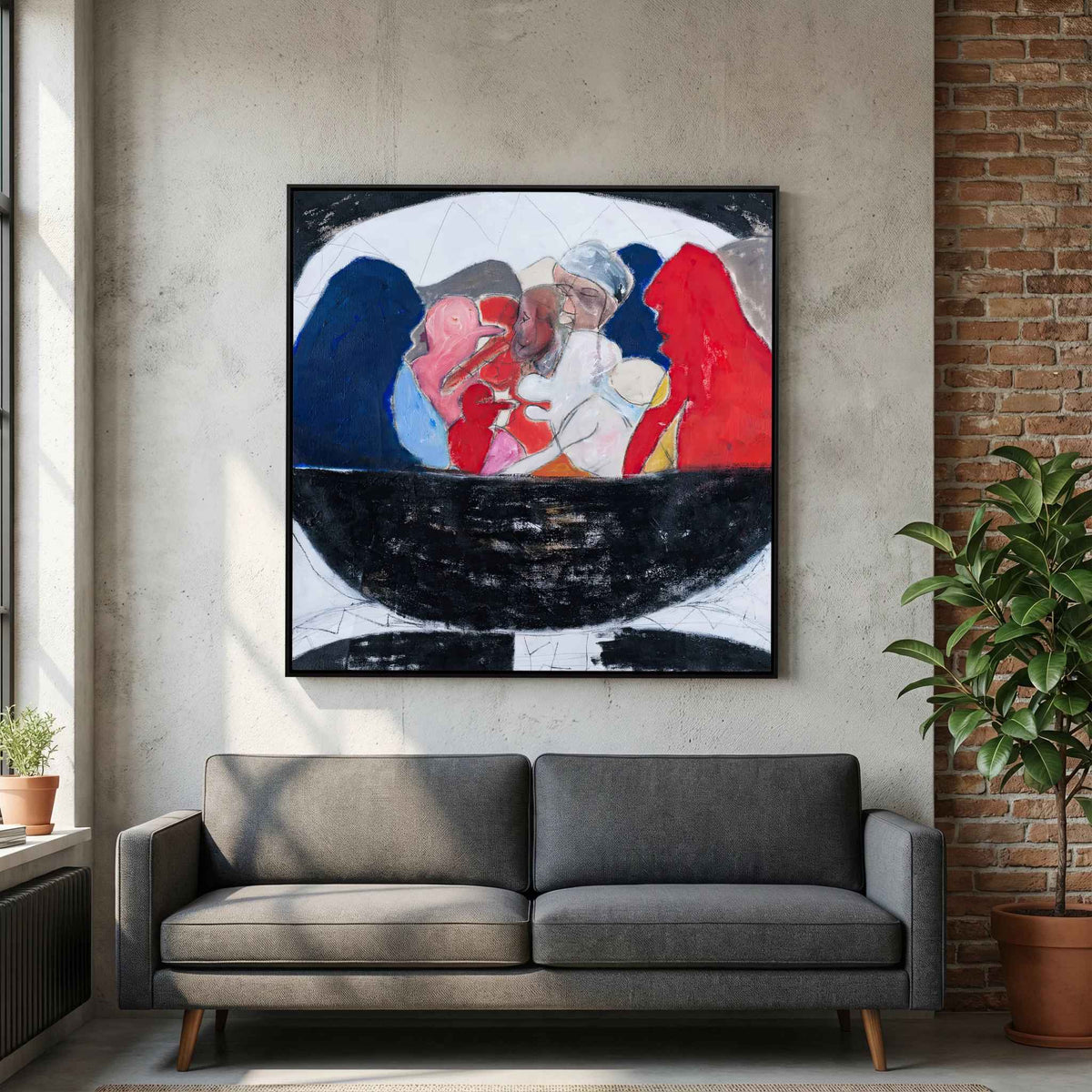 Canvas print: "BARQUE"