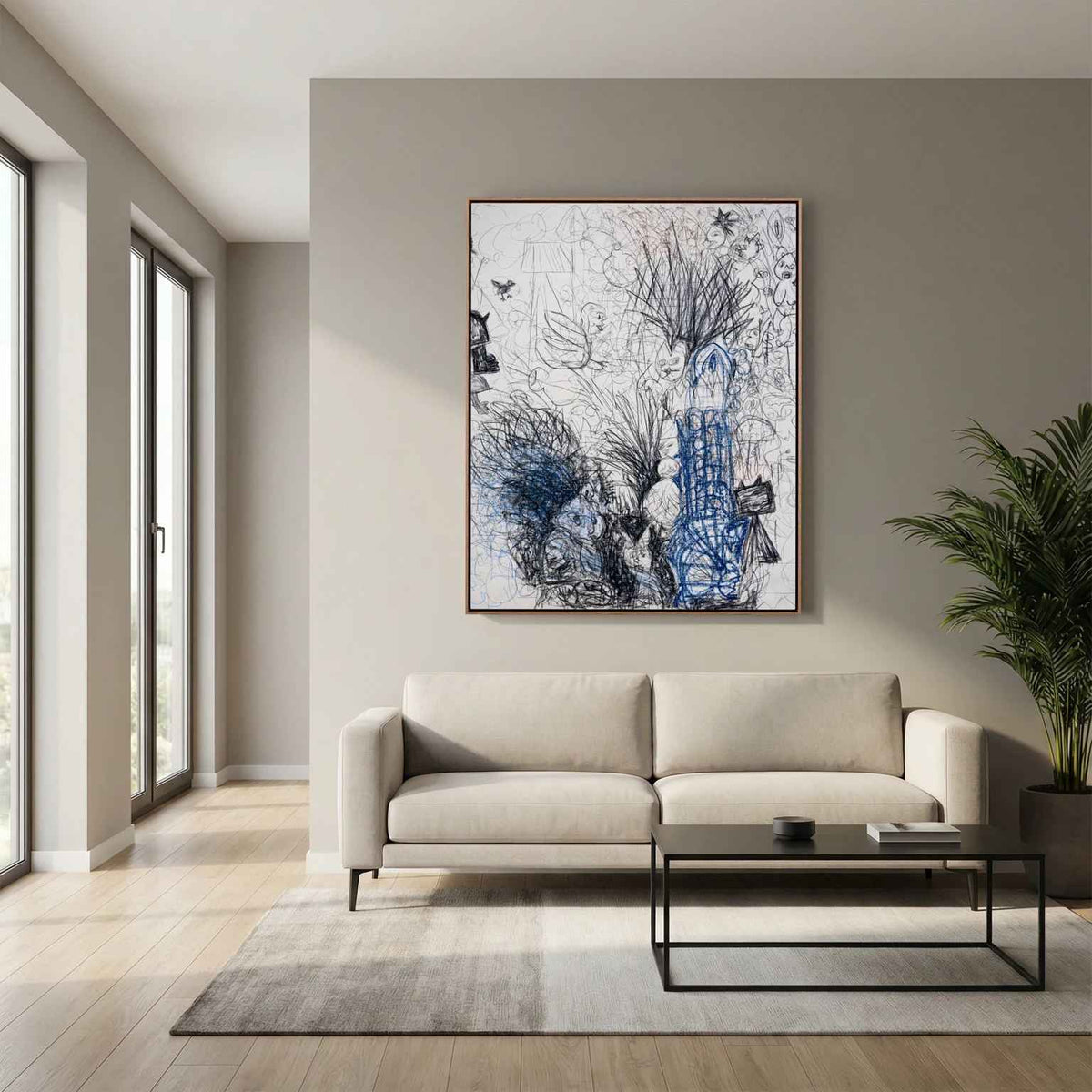Canvas print: "TOWER"