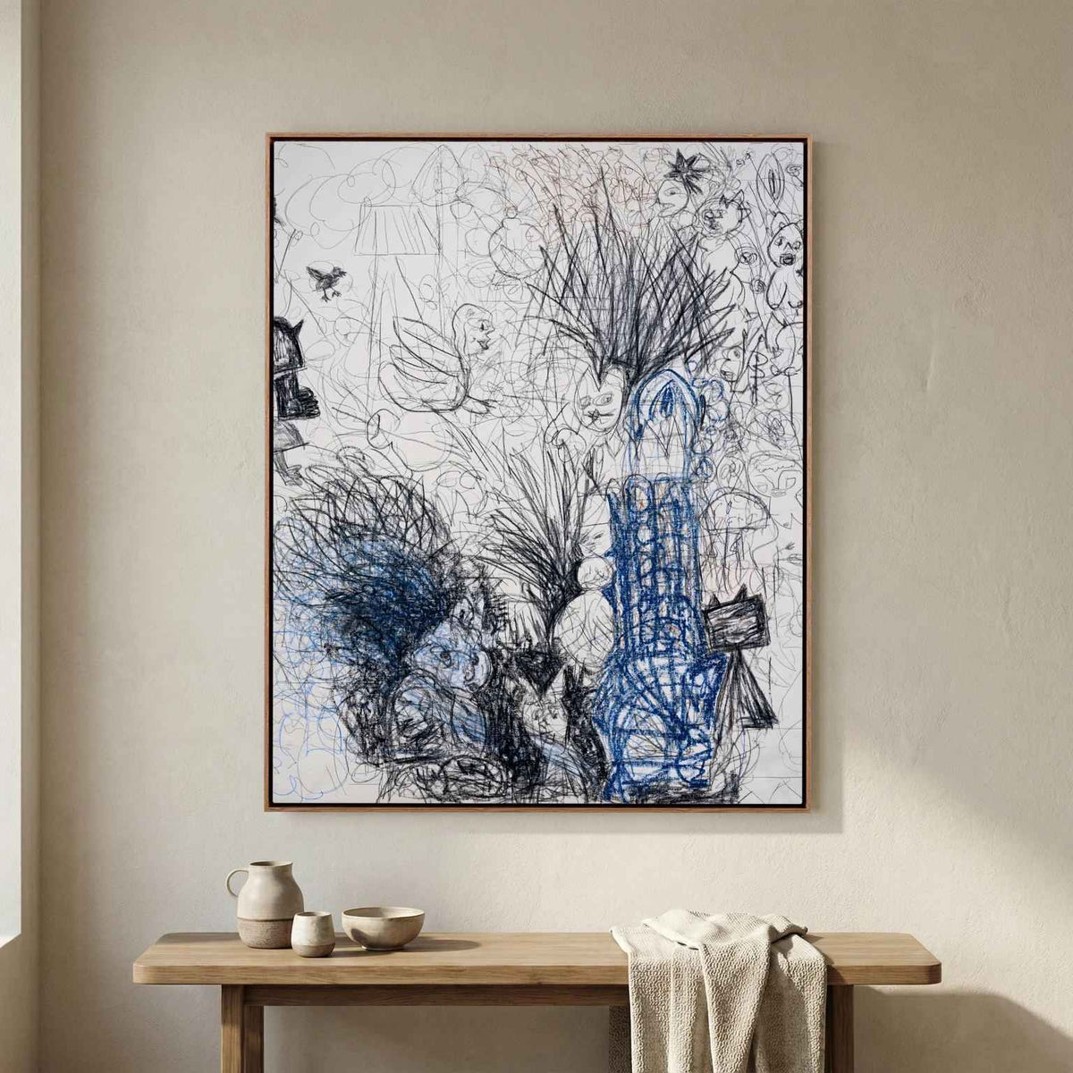 Canvas print: "TOWER"
