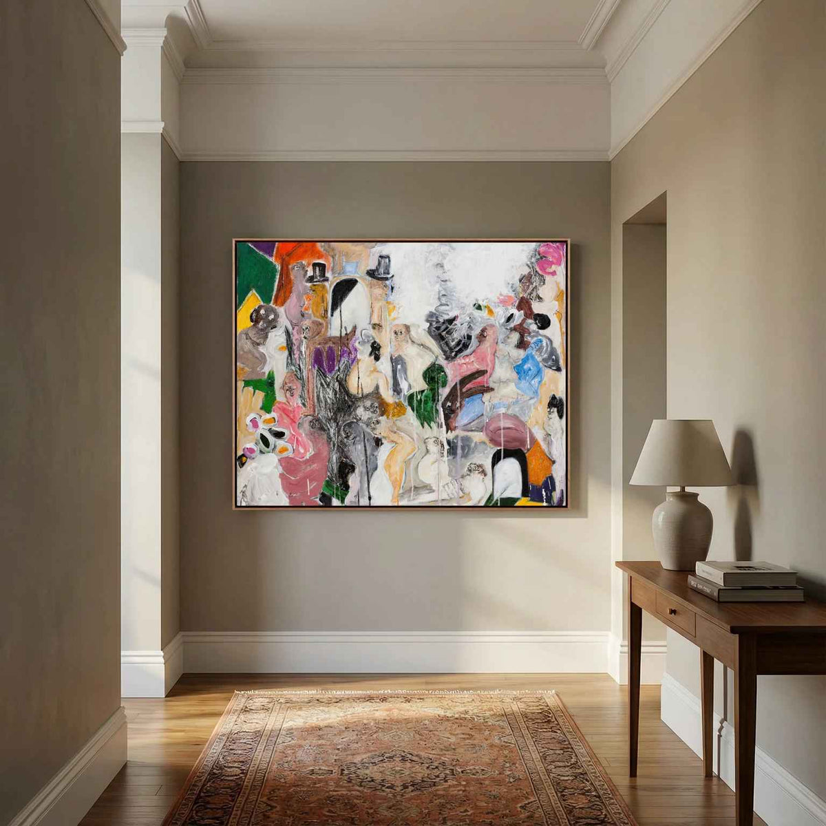 Canvas print: "PARLOR"