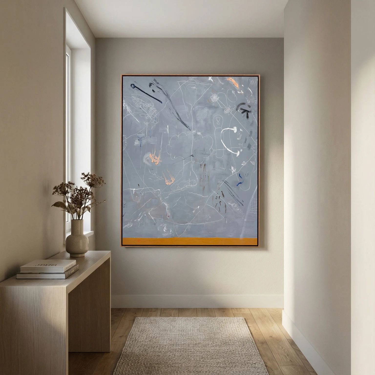 Canvas print: "Trace"