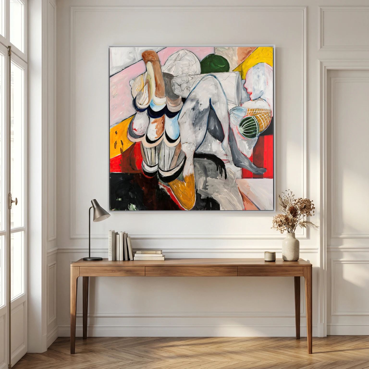 Canvas print: "ROOTED"