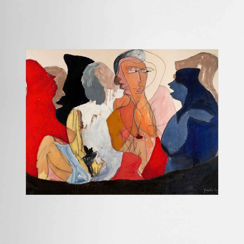 Canvas print: "COMMUNE"