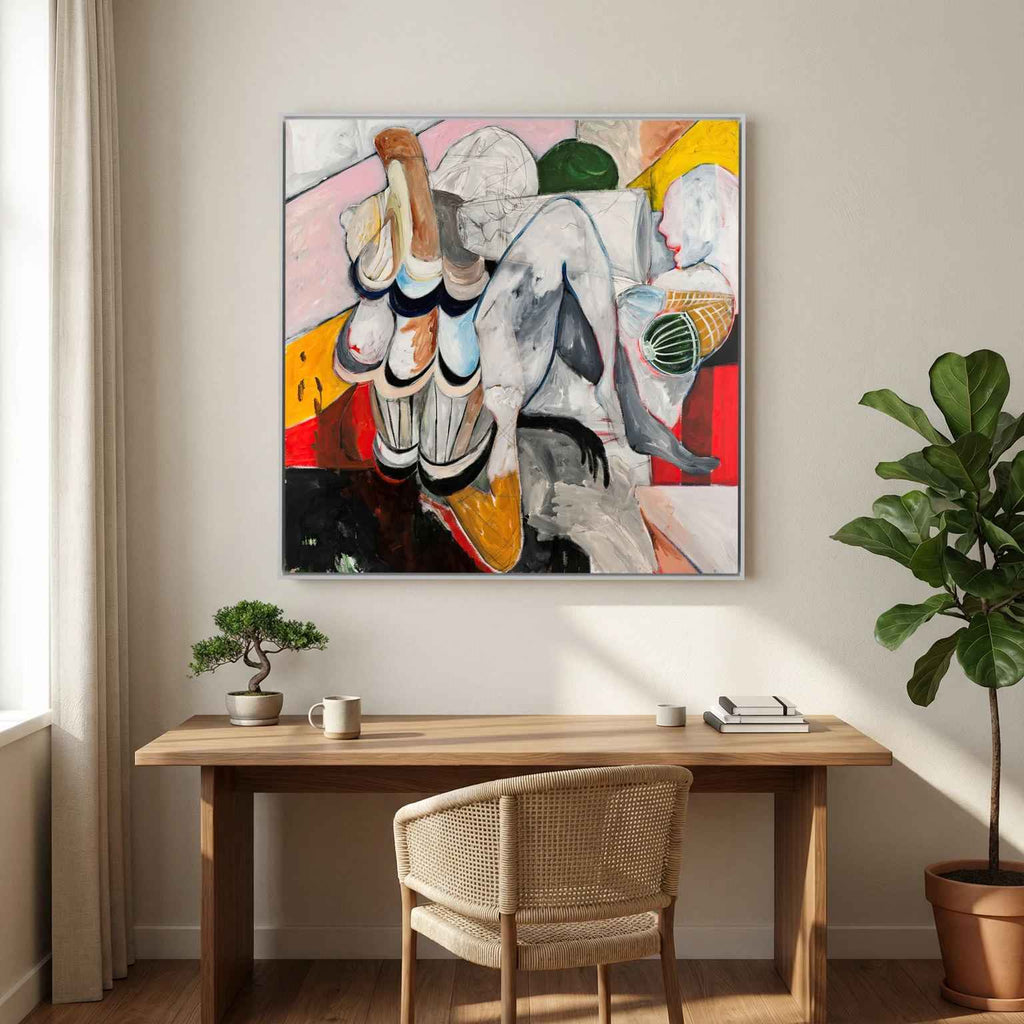 Canvas print: "ROOTED"