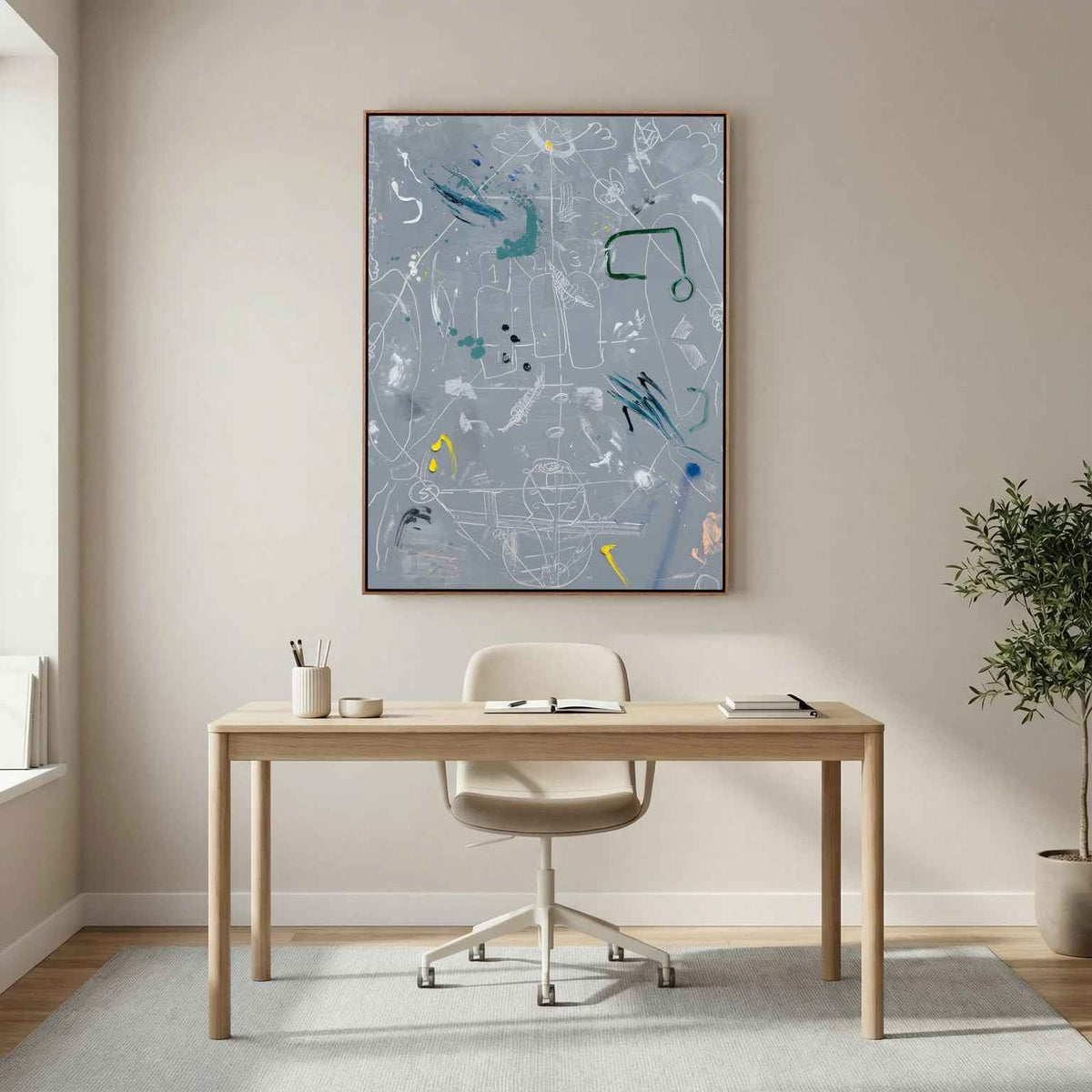 Canvas print: "NOTATIONS"