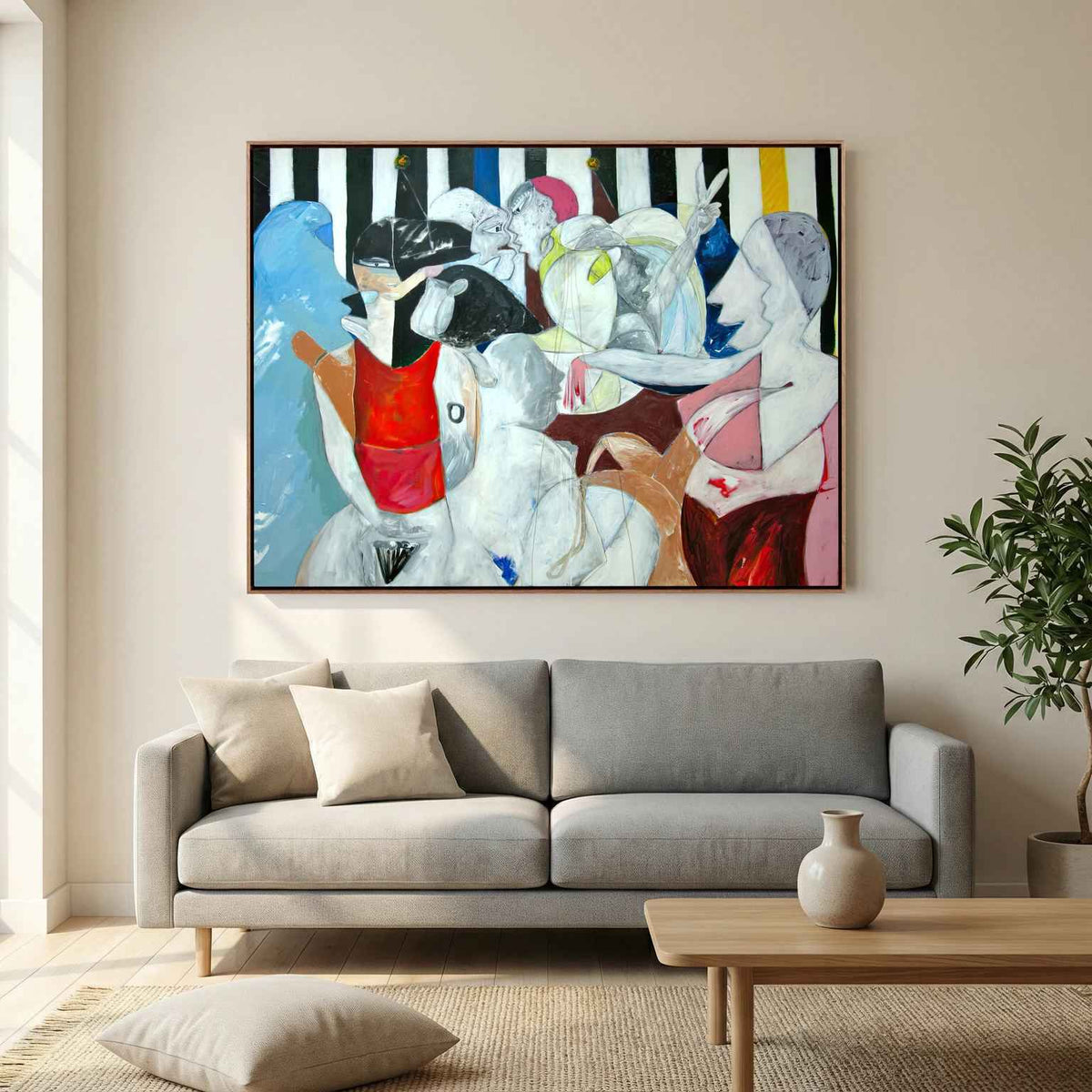 Canvas print: "ENSEMBLE"