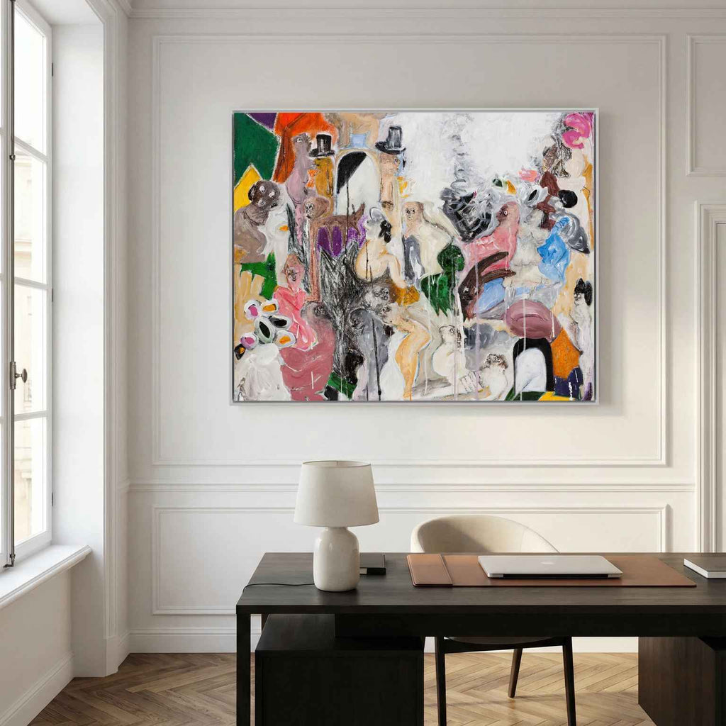 Canvas print: "PARLOR"