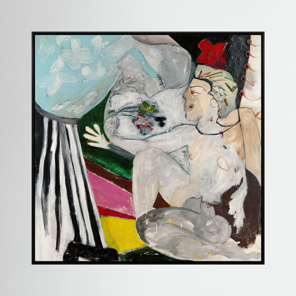 Canvas print: "HUSH"