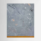 Trace canvas print by Yonatan Levy shown in a room setting