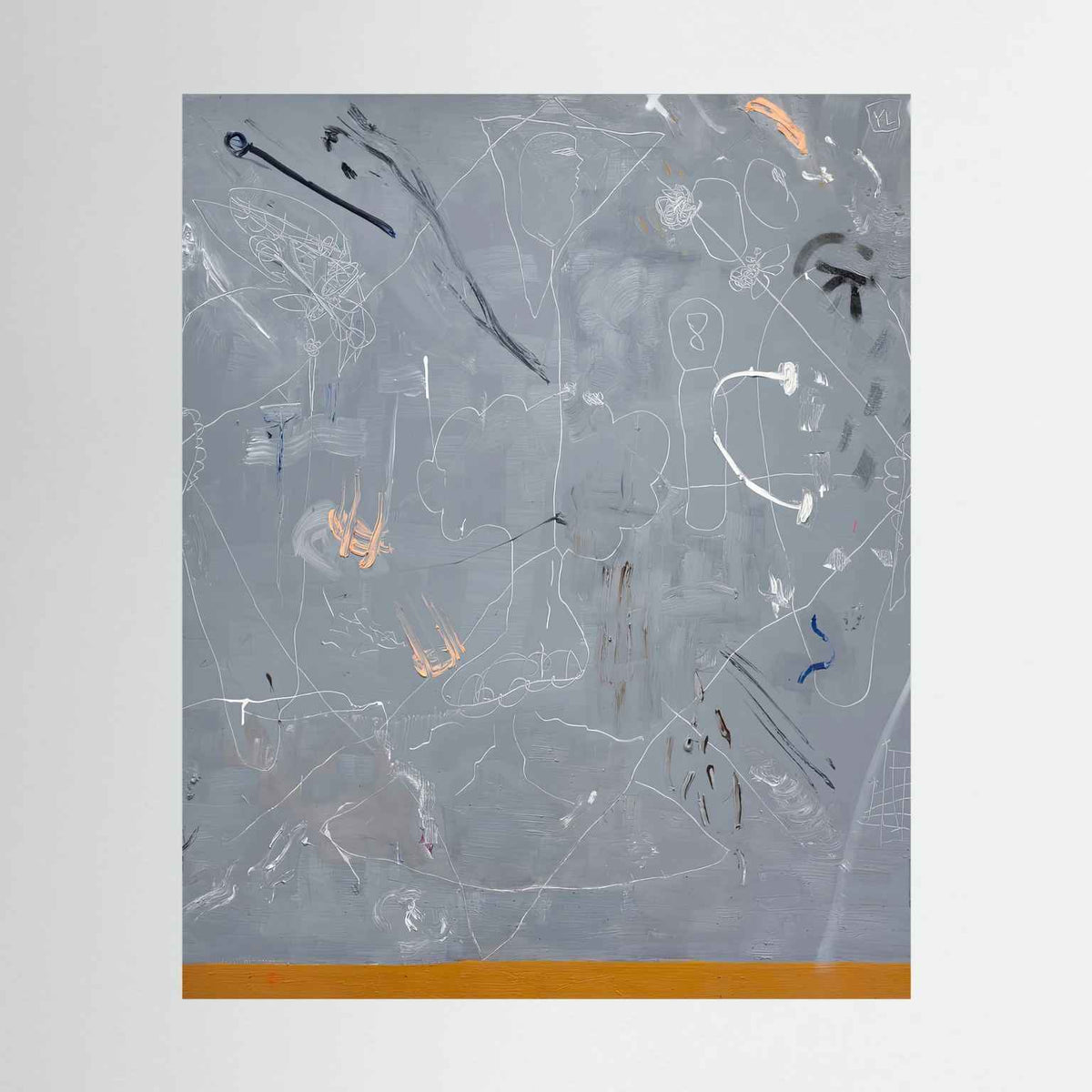 Canvas print: "TRACE"