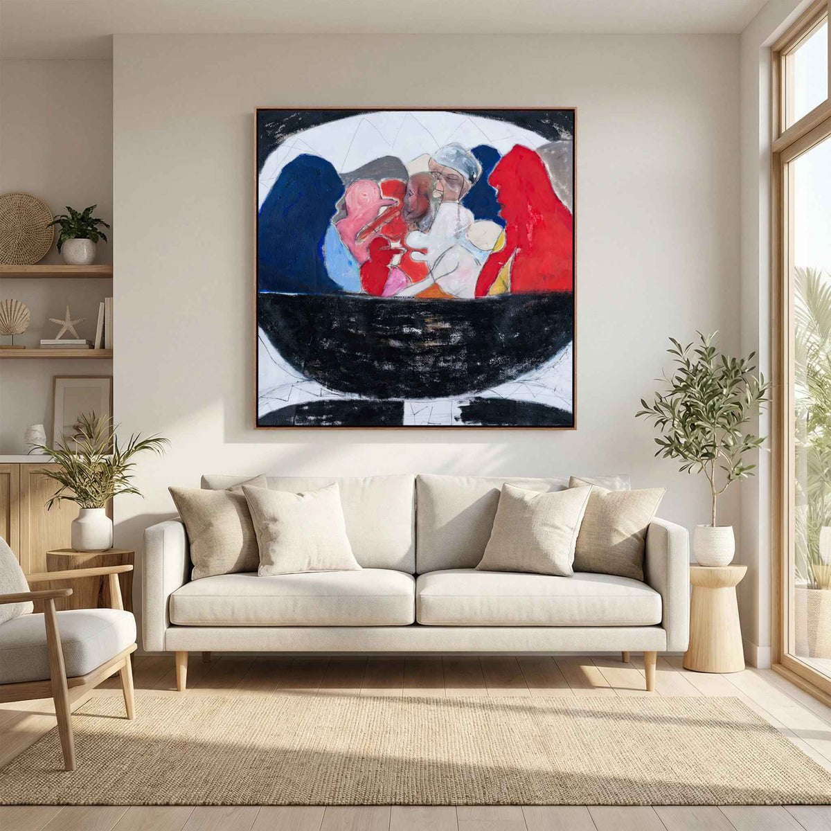 Canvas print: "BARQUE"