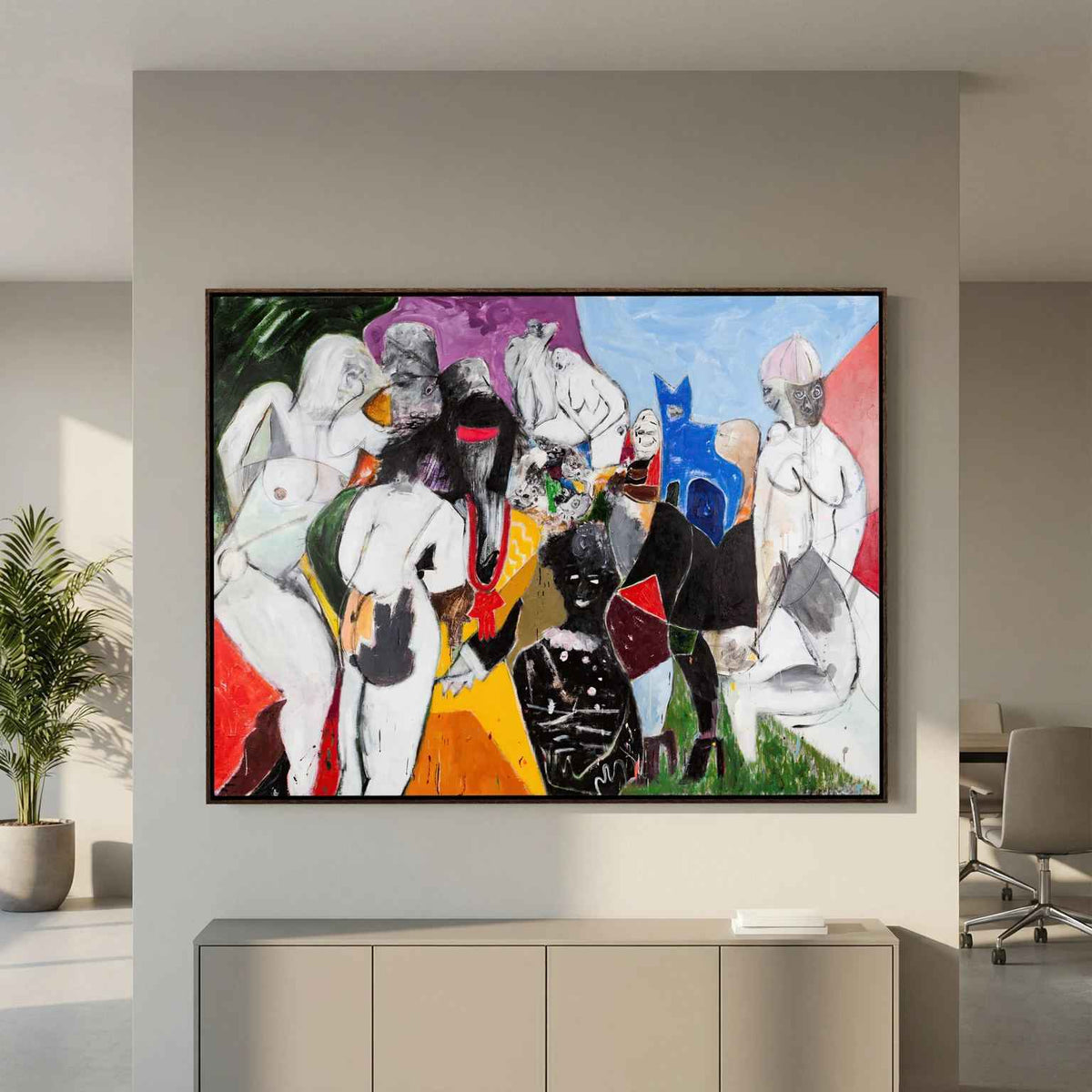 Canvas print: "MOMENTUM"
